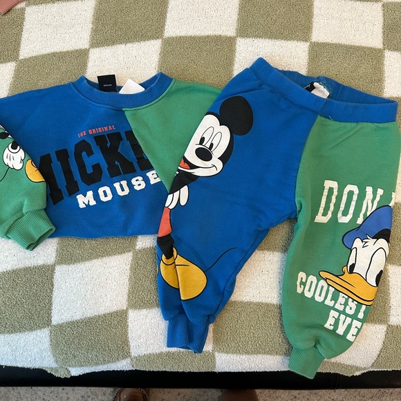 Zara Matching Sets 2t Zara Mickey Mouse Set Poshmark